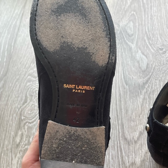 Saint Laurent Jodhpur suede boots - Picture 5 of 6